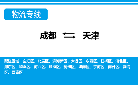 成都到天津小汽车托运-成都到天津救援拖车运输