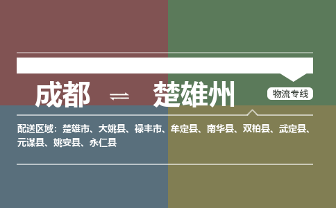 成都到楚雄州物流公司_成都物流到楚雄州_成都至楚雄州物流专线-冷链运输